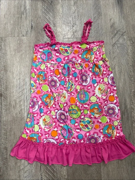 Girls Pink Character Print pajamas