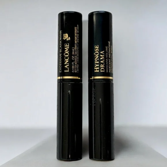 2 Lancome Hypnose Drama Mascara Excessive Black Travel Size