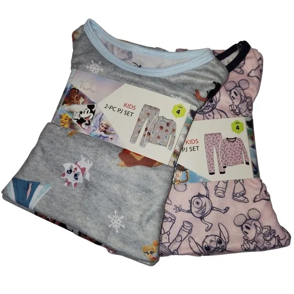 Disney Kids‎ Pajamas Size 4