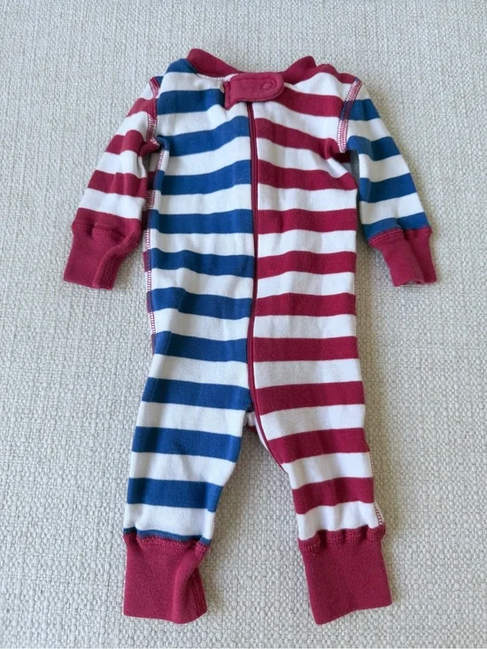 HANNA ANDERSSON Newborn Zip Up PJ’s in 100% Organic Cotton
