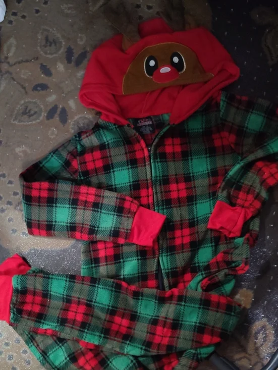 Reindeer7/8  Footless Pj  $25