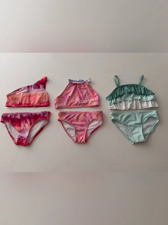 Bundle of 3 Girls Swim Suits