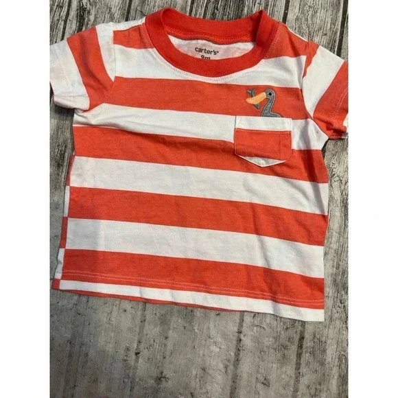 Carters boys size 9 months striped shirt‎ pullover
