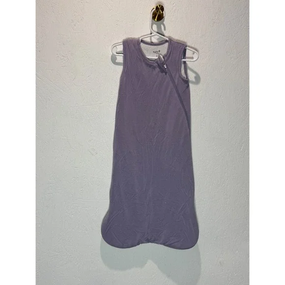 Kyte Baby Bamboo Sleep Bag 1.0 TOG Purple Iris Wearable Blanket Size S