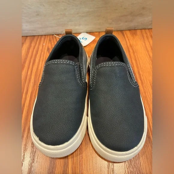 Carter's Penny (CS24FO6B) Toddler Slip-On Sneakers Size 7 Navy Casual Shoe NWT