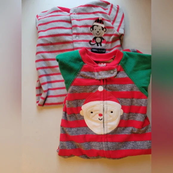 Infant Boys Christmas Pajamas Bundle Carters Brand