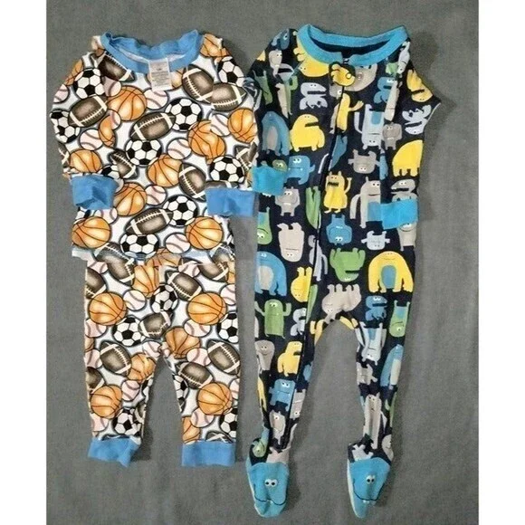 Carters 2‎ pc pajamas set size 12 months