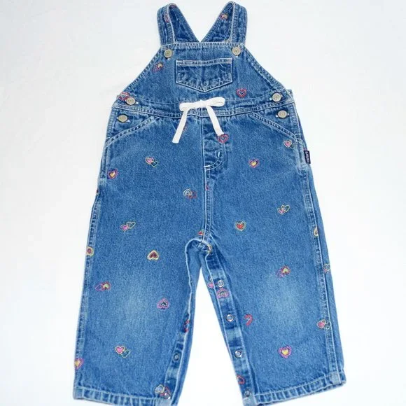 Carter's Kids Denim Jean Overalls - 18 Months