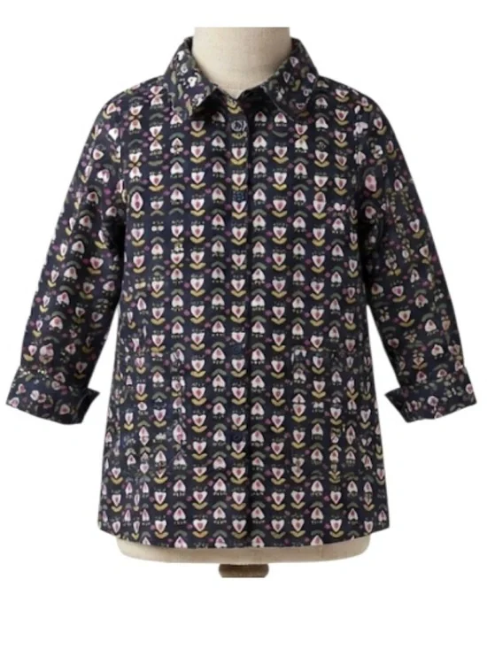 Carter’s Heart Button Down Top (NWT) (Size: 6/6X)