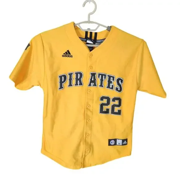 Addias Pittsburgh Pirates Andrew McCutchen Jersey Youth Medium 10/12