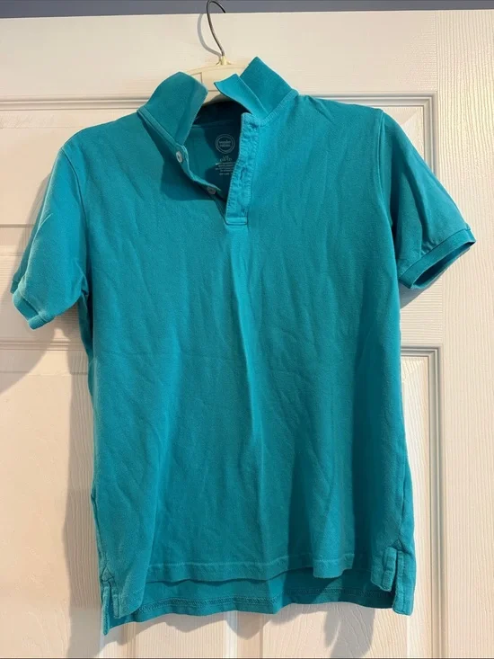 wonder nation Teal Polo Shirt