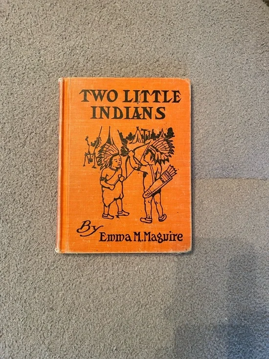 Two Little Indians Vintage Book