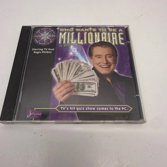 Who Wants To Be A Millionaire PC CD-ROM 1999 Regis Philbin Disney Interactive