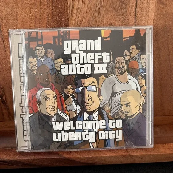 GTA 3 Grand Theft Auto 3 PC - Install Disc ONLY