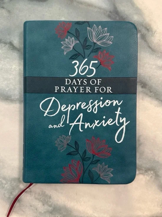 365 Days of Prayer for Depression and Anxiety Teal Journal