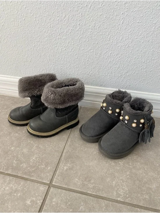 Baby girl boots bundle set shoes Carter’s the once to the left
