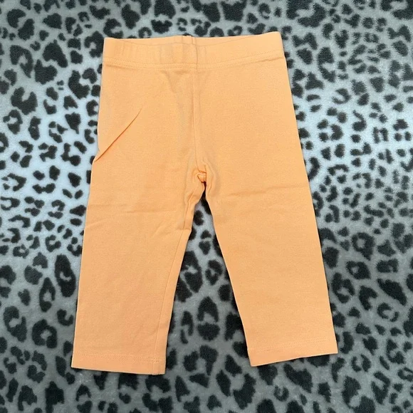 NWOT Carter’s Basic Legging in Peachy Orange Size 3T Toddler Girl