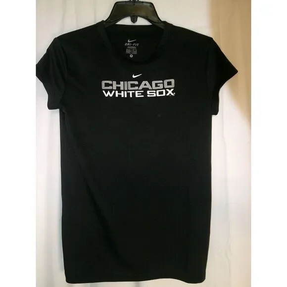 Boy's Nike Dri-FIT Chicago White Sox MLB‎ Baseball T-Shirt Athletic Sportswear
