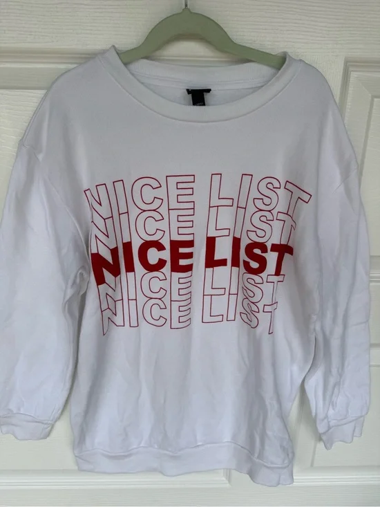 Art Class Kids White Sweatshirt with Red 