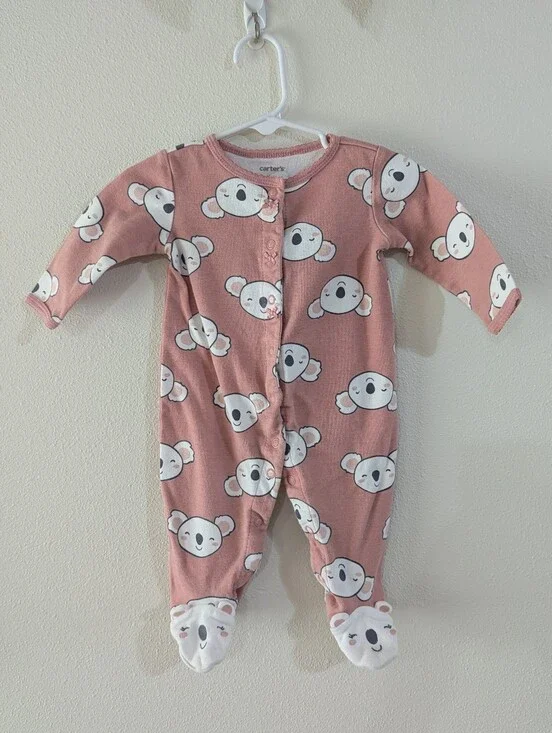 Pink Koala Footie Pajamas