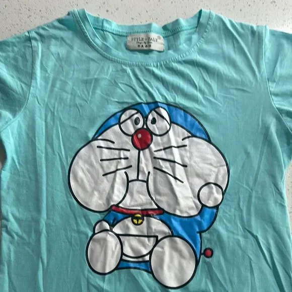 Kids Aqua Cartoon‎ Character Tee