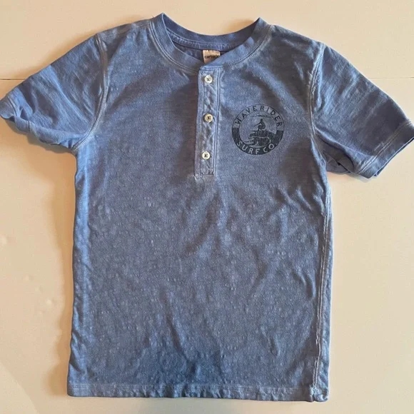 Carters Boys Wave Rider Surf Co 3 Button Shirt Size 7 EUC