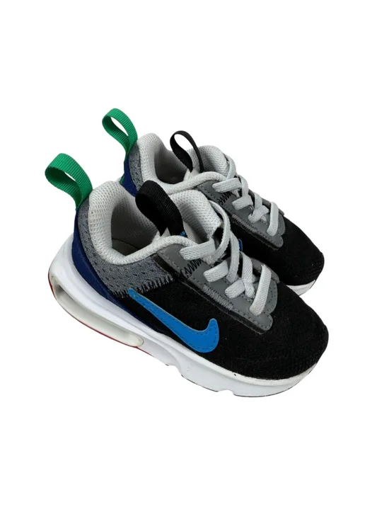 Nike Air Max Sneaker Running Shoes Black Grey Toddler Kids Size 6C DH9410-005