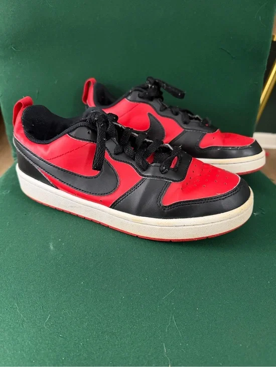 KIDS' NIKE BIG KID COURT BOROUGH LOW RECRAFT SNEAKERS