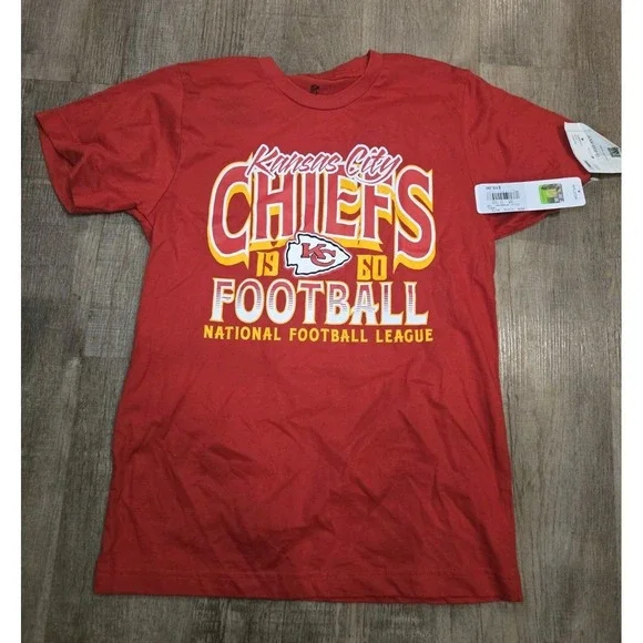 Youth Kansas City‎ Chief's T Shirt Nwt Large