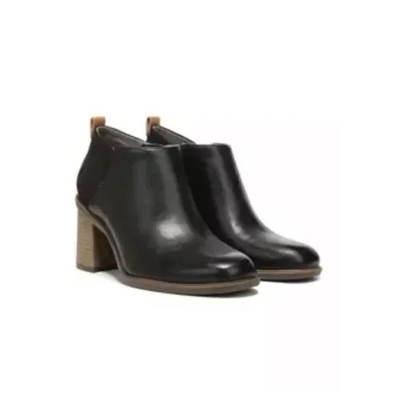 Dr Scholls‎ Sustainable Comfort Faux Leather Roxanne Ankle Booties Black Size 9M