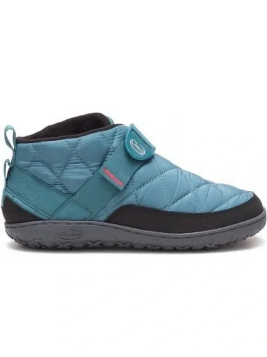 Chaco Ramble Puff Boots Women’s Blue JCH108894 Bootie Slipper EUC Size 8.5