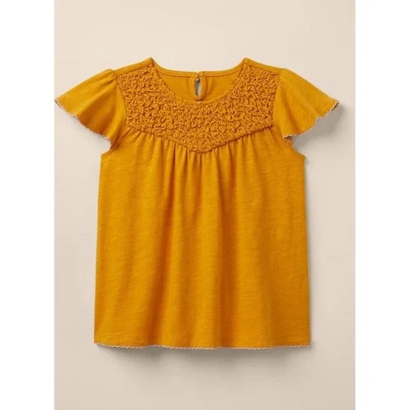 Matilda‎ Jane Girls Heart to Heart Golden Hour Smocked Knit Top Size 10 New