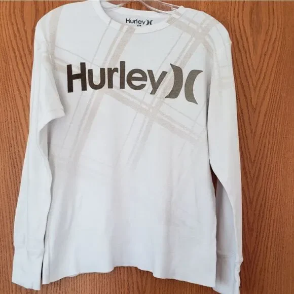Boys Sz Medium Thermal Hurley Shirt