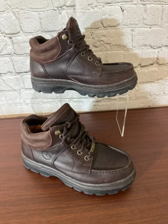 Timberland Gore-Tex Waterproof Leather Chukka Boots Brown Size 6