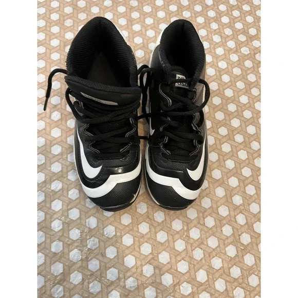 Nike Fastflex Black White Huarache Baseball Cleats 807138-017 Size 13C
