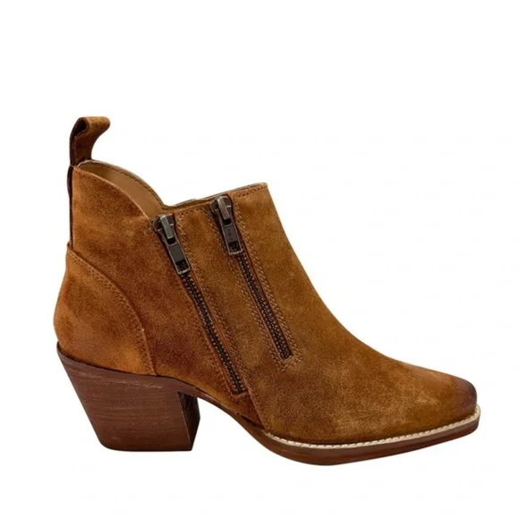 VERY VOLATILE BANDIT SUEDE ANKLE BOOT IN TAN‎