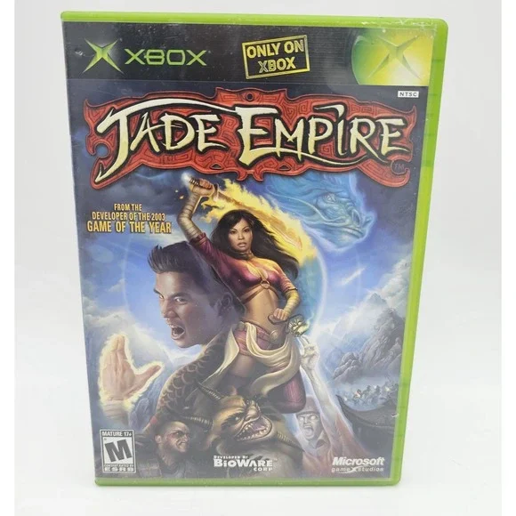 Jade Empire (Microsoft Xbox, 2005) Complete Case & Disc – Good Condition