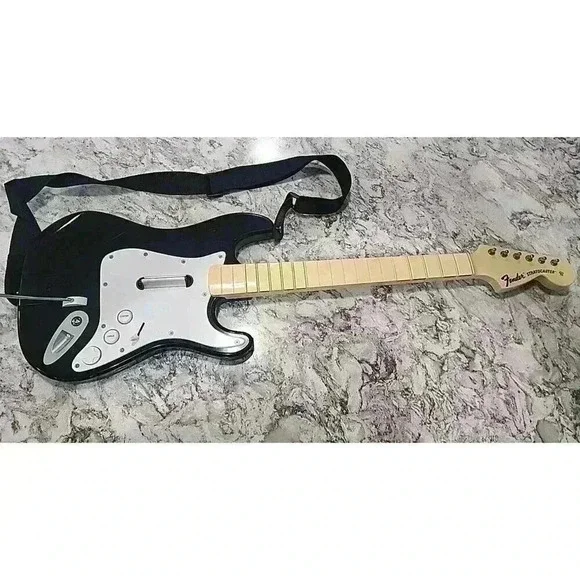 Rock Band Fender Stratocaster Guitar for Sony PlayStation 3  822151 NO DONGLE