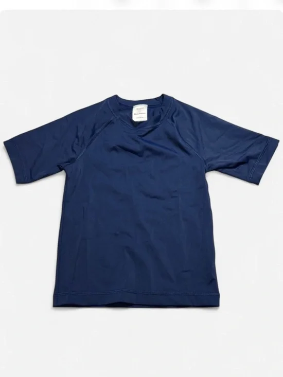 Hanna Andersson Navy Blue Kids SS Rashguard Size 4 New