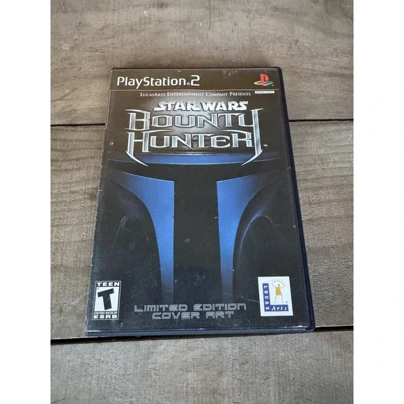 Star Wars:‎ Bounty Hunter PS2 PlayStation 2 Limited Edition Complete Tested