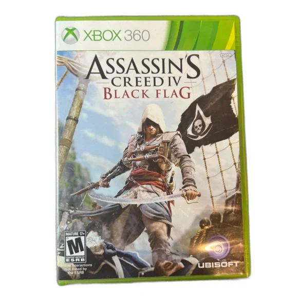 Assassin's Creed IV: Black Flag (Xbox 360, 2013) Tested Working 2 Disc No Manual