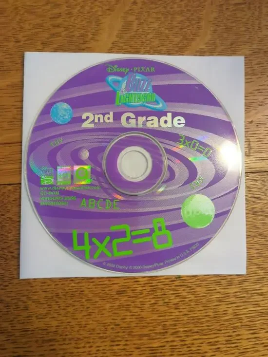 Buzz Lightyear 2nd Grade (Windows/Mac, 2000) complete