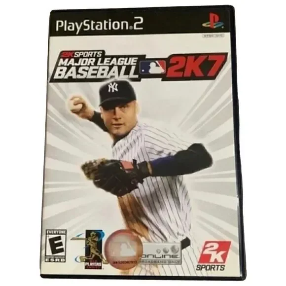 PlayStation 2 Major League Baseball 2K7 Derek Jeter ⭐️