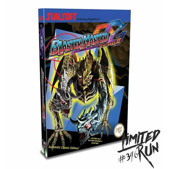 PS4 Limited Run #364 Blaster Master Zero 2 Classic Edition