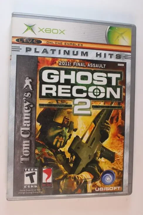 Tom Clancy's Ghost Recon 2 (Microsoft Xbox, 2004) CIB Complete w/ Manual