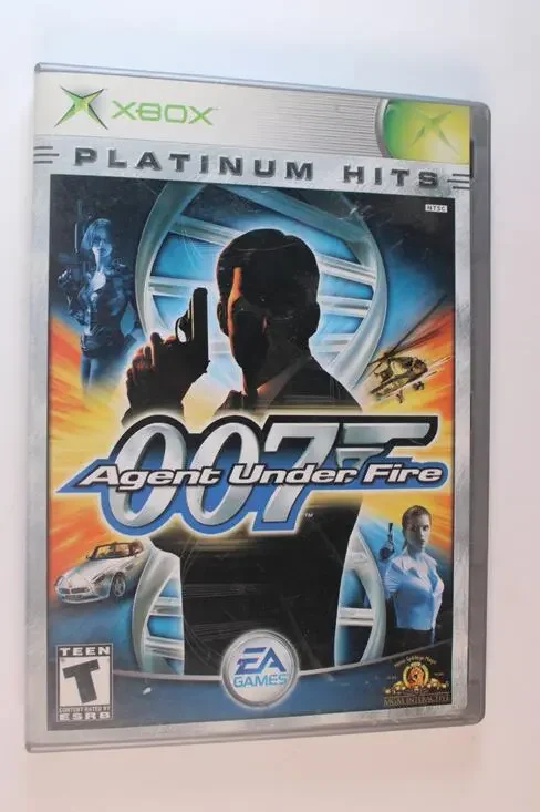 James Bond 007 in Agent Under Fire (Microsoft Xbox, 2002) Complete, tested