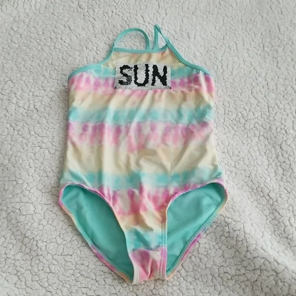 Wonder Nation Girl's Swimsuit