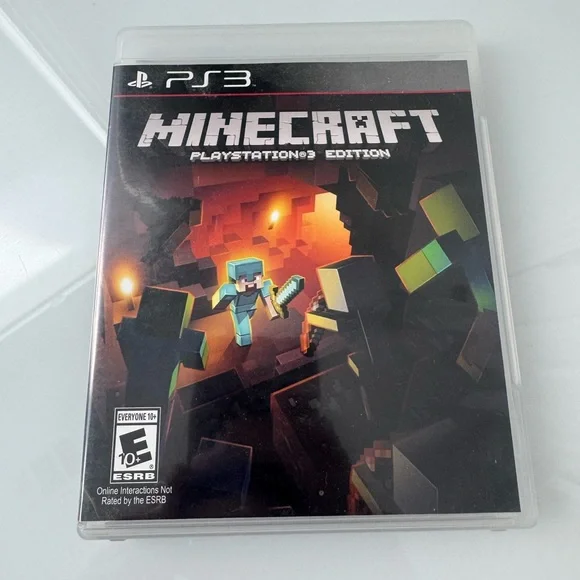 Minecraft PlayStation 3 Edition - Multicolor Geometric Videogame - Sony