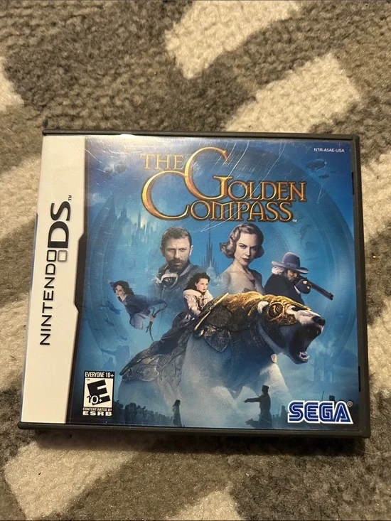 Nintendo The Golden Compass DS Game - Blue & Gold Cover