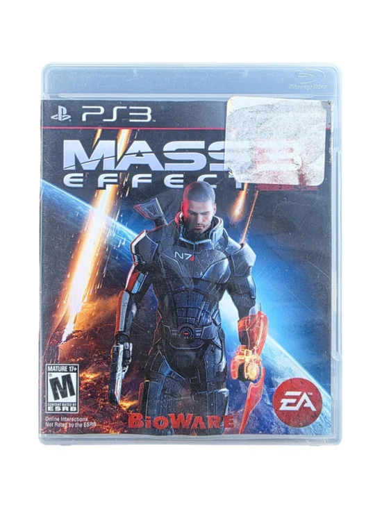 Mass Effect 3 Video Game for PlayStation 3 Black and Blue